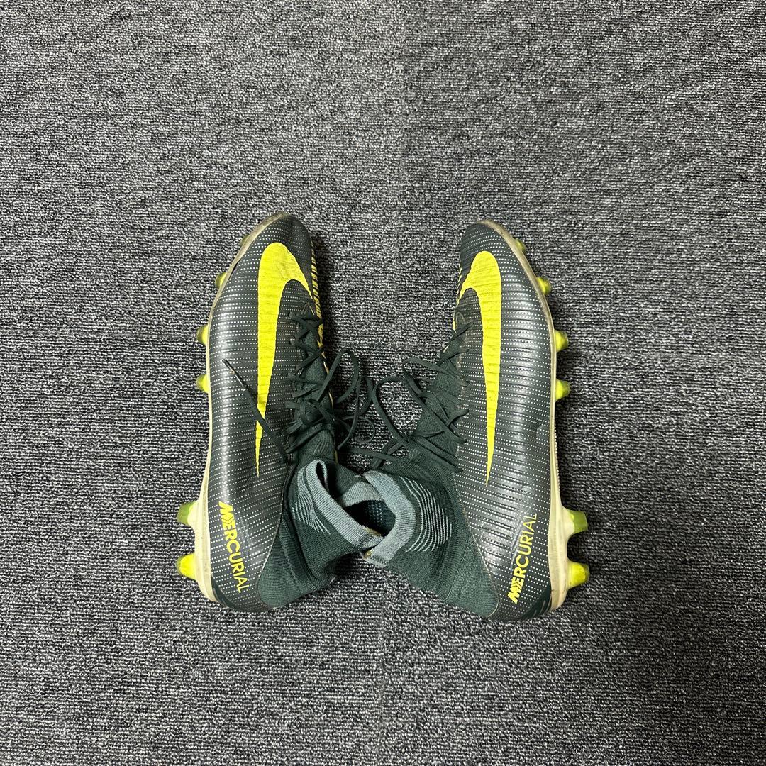 Nike CR7 サッカーシューズ ブラック/イエロー 27.5cm