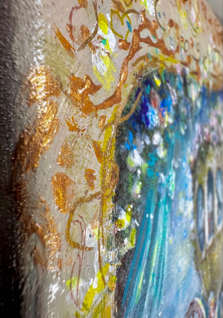ふ*店様 絵画原画　ラブリーデュエット 〜恋のパレード〜