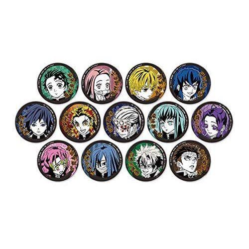 新品★鬼滅の刃【伊黒小芭内】柱登場編★缶バッジ