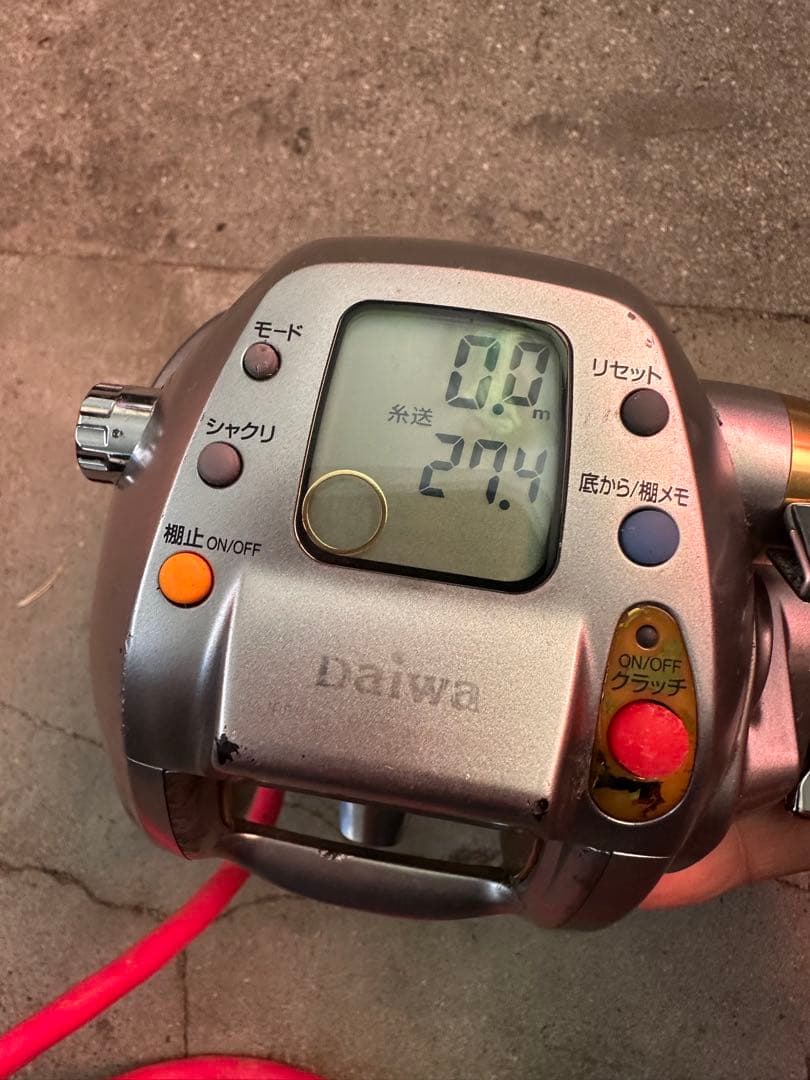 Daiwa 電動リール seaborg z500t コード付　動作品