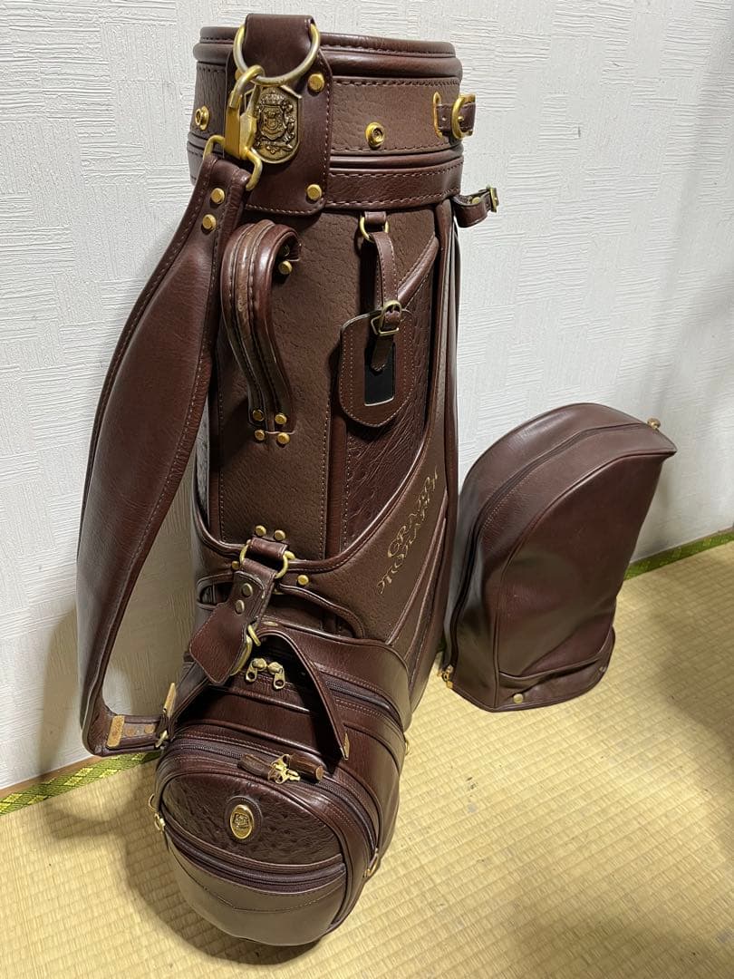 稀少品！ミズノ最高級　MIZUNO GRAND MONARCH キャディバッグ