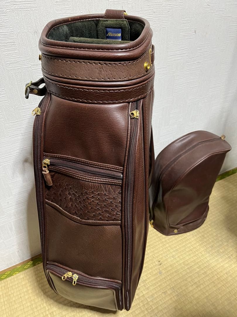 稀少品！ミズノ最高級　MIZUNO GRAND MONARCH キャディバッグ