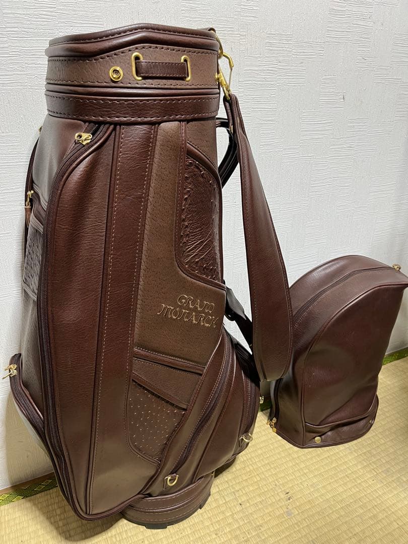 稀少品！ミズノ最高級　MIZUNO GRAND MONARCH キャディバッグ