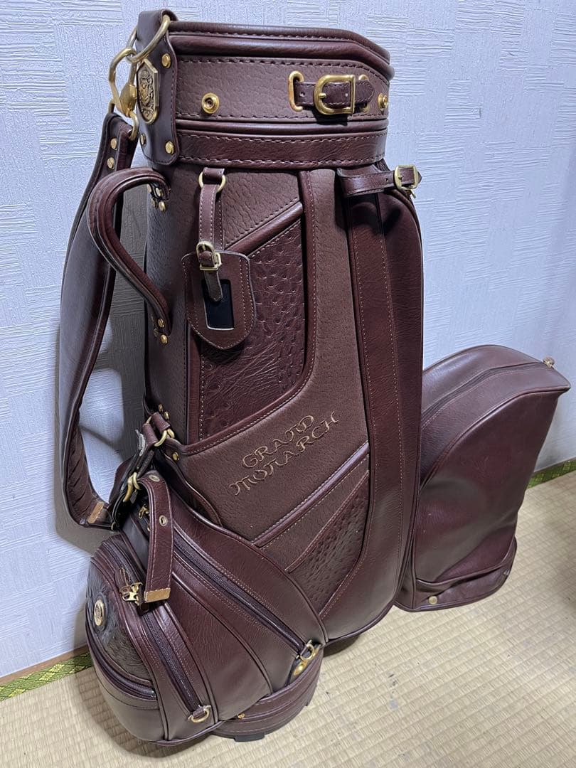 稀少品！ミズノ最高級　MIZUNO GRAND MONARCH キャディバッグ