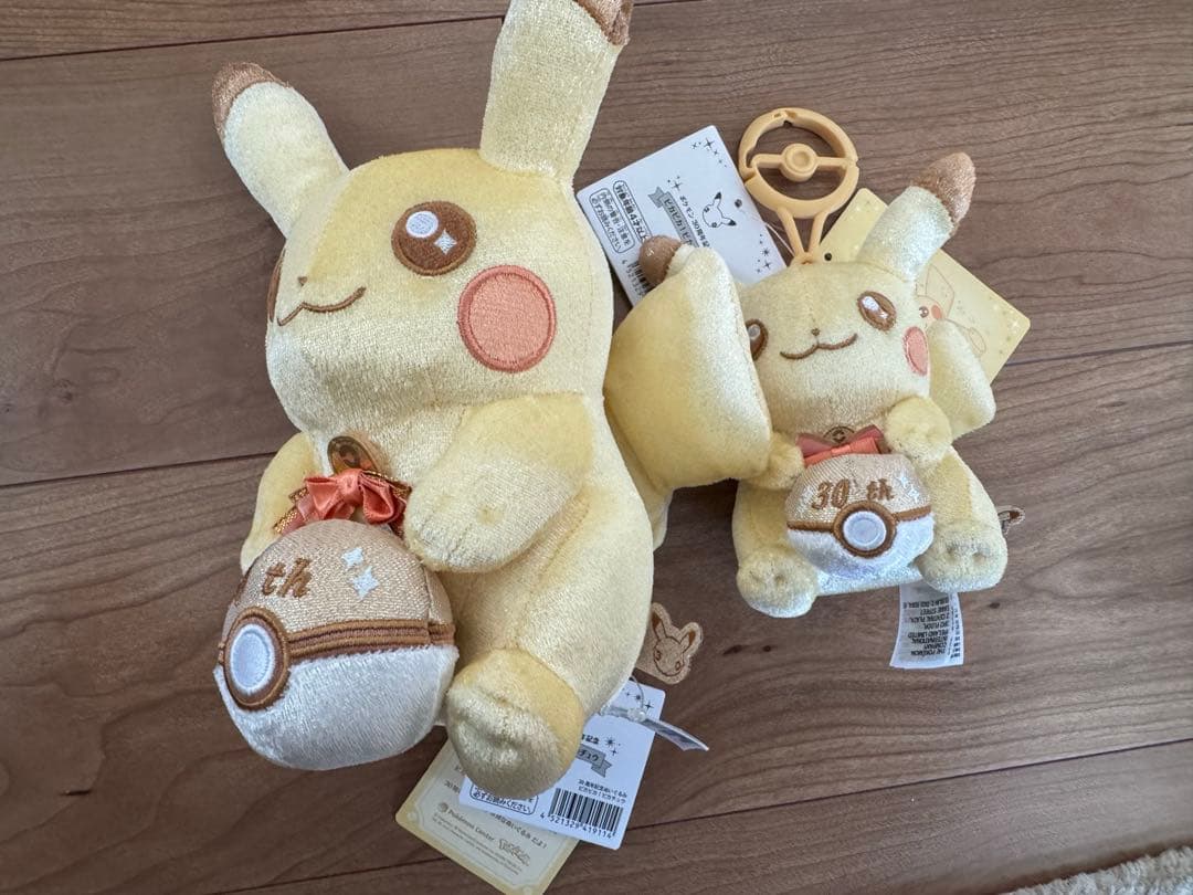 30周年記念ぬいぐるみ ピカピカ！ピカチュウ セット