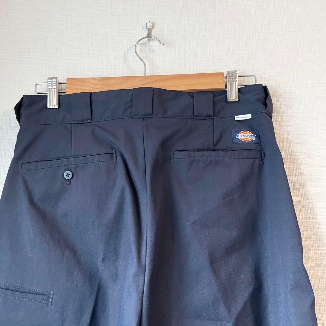 【美品】ビームスゴルフ × ディッキーズ 別注 ゴルフパンツ 32 ネイビー 紺