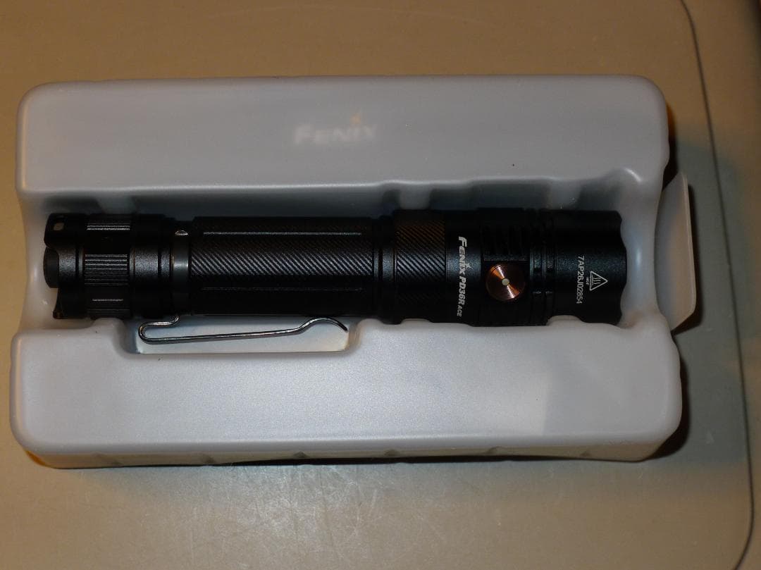 Fenix PD36R ACE 3000ルーメン SFT70 Gen2搭載