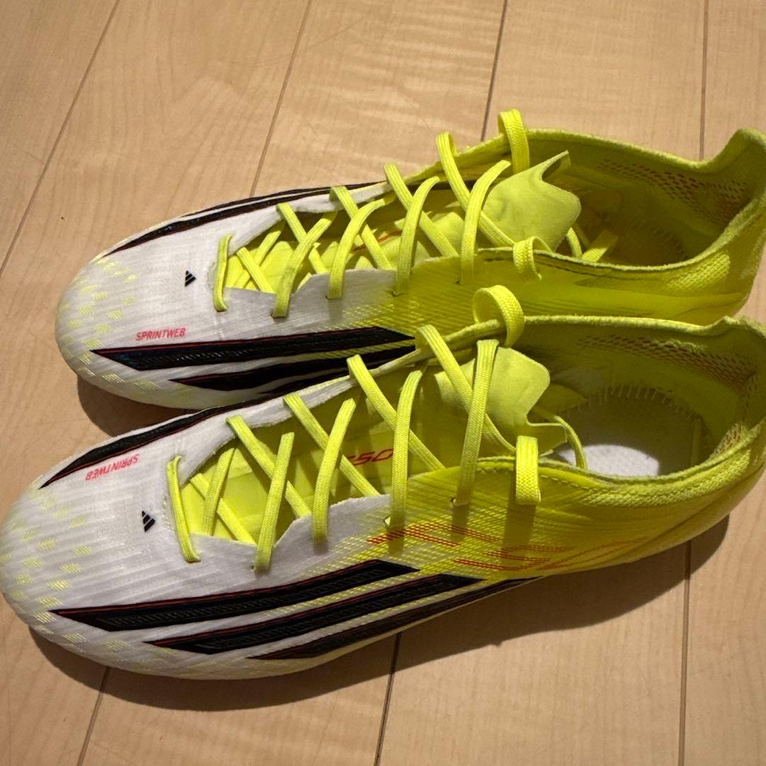 adidas f５０スパイク　25.0