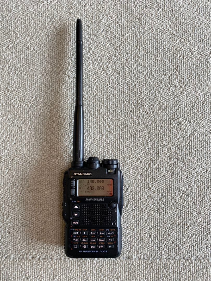 STANDARD VX-8D無線機(八重洲無線)とBluetooth関連品セット