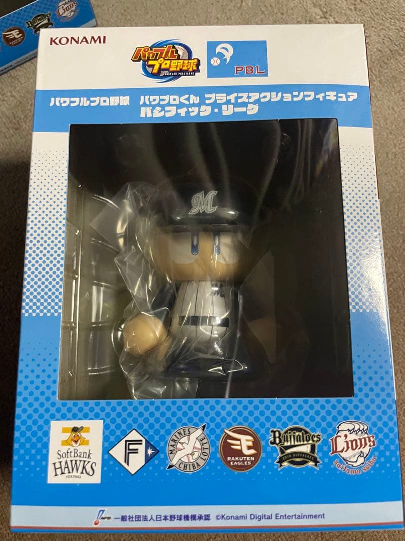 パワプロくん　プライズアクションフィギュア　パシフィック・リーグ　6種セット