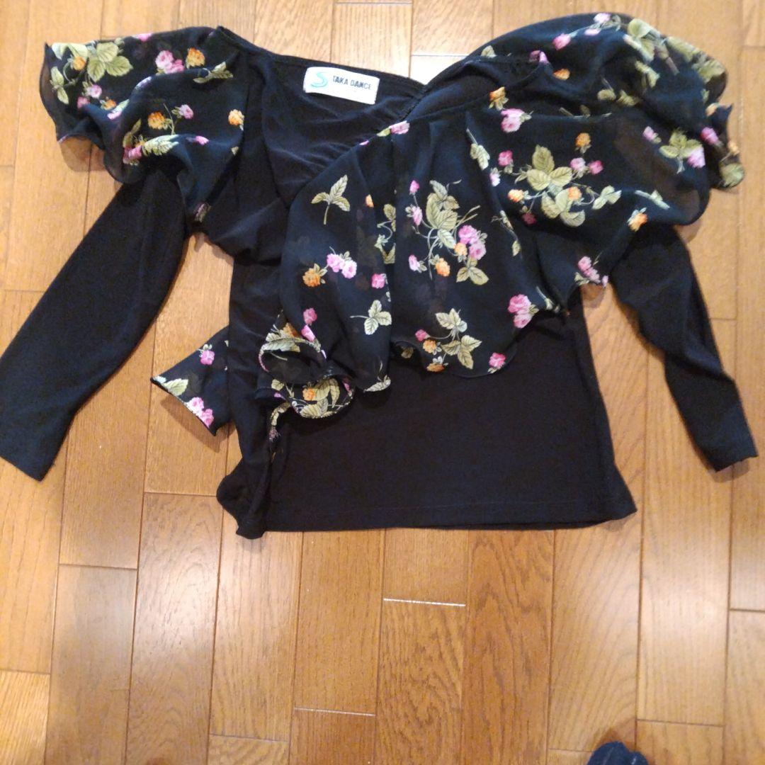 TAKA DANCE 花柄フリルダンス衣装上下