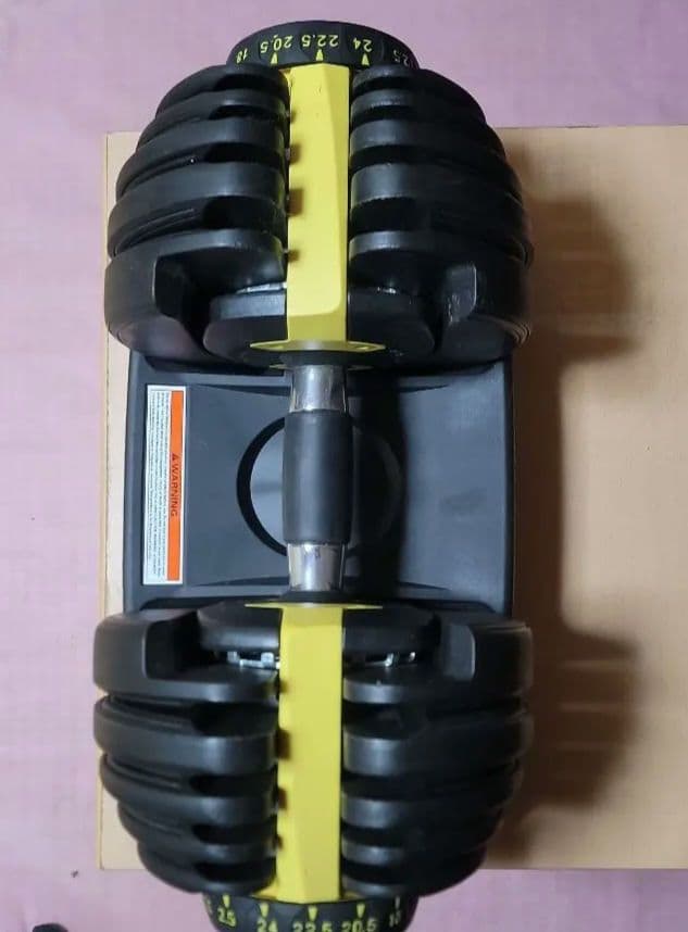 調整可能ダンベル 5-52.5ポンド