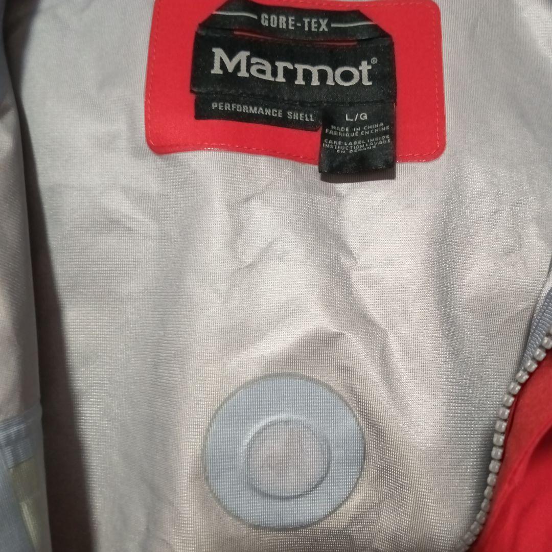 Marmot レッド フルジッパーウェア