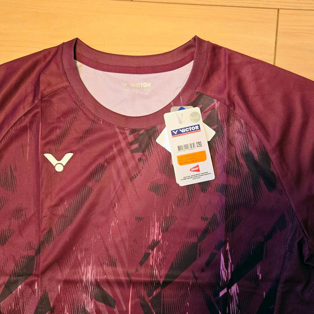 【Lサイズ】VICTOR バドミントンシャツ【即購入可】