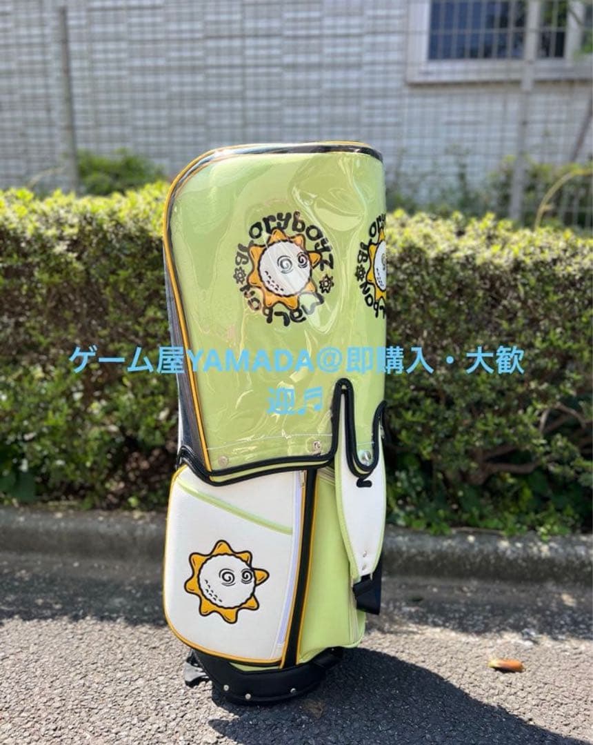 Malbon マルボンゴルフ キャディバック スタンド式バッググリーン 男女兼用