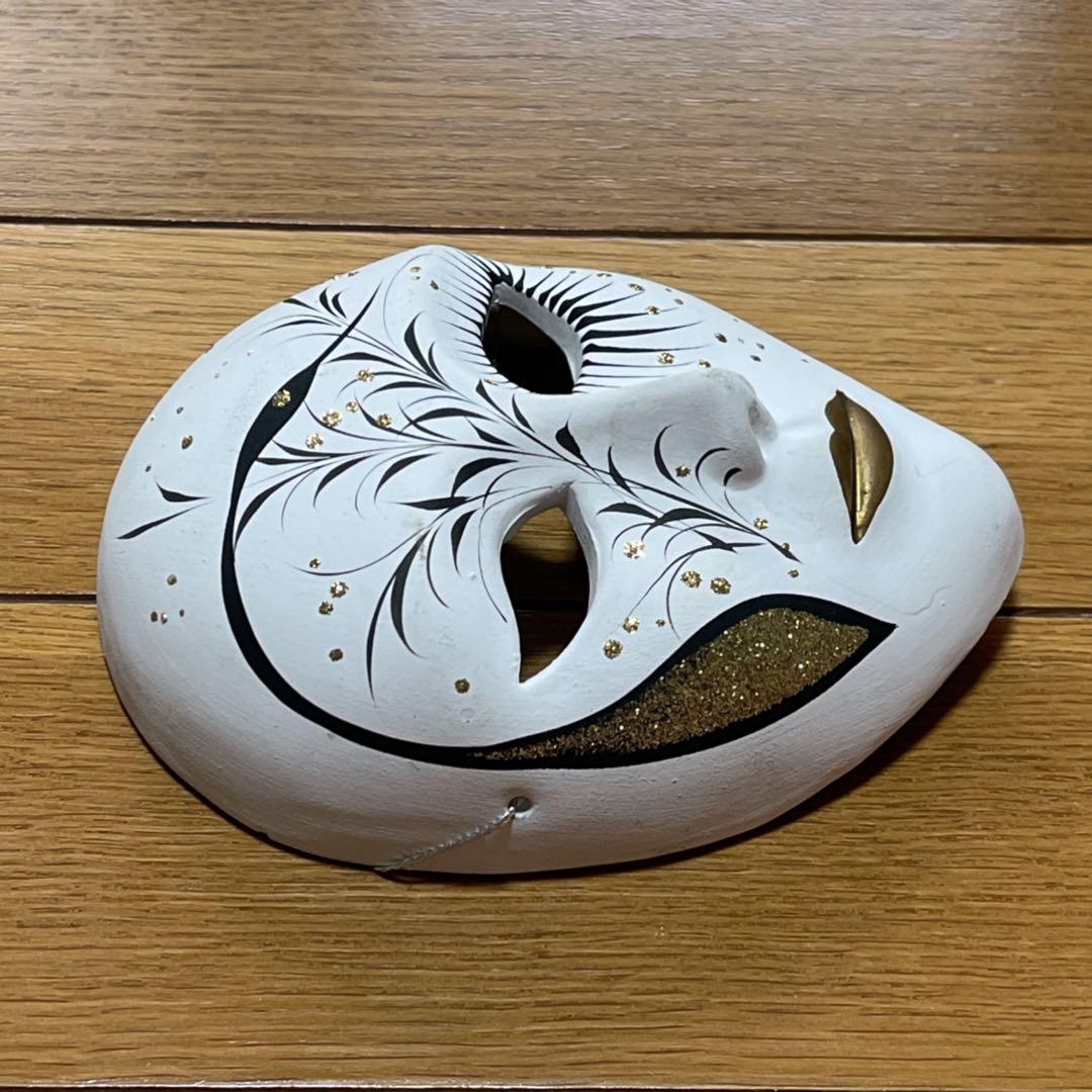 SALE❗️【高級】DERUTA ベネチアンマスク 陶器 イタリア 一点限り❗️