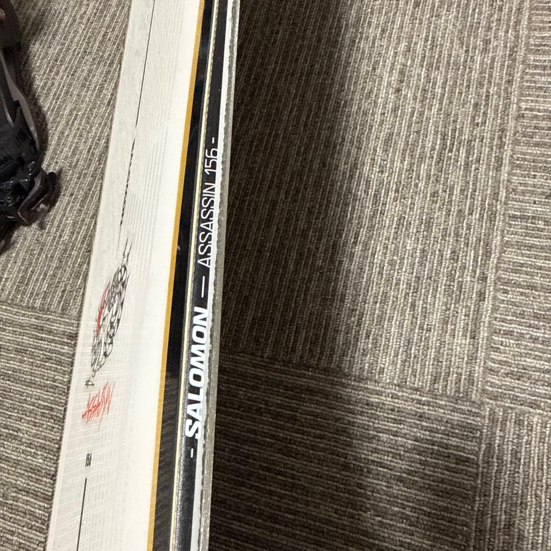 スノーボード SALOMON ASSASSIN 156 25-26 flux dm