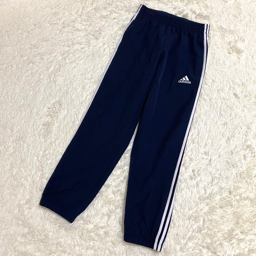 アディダス　ジャージ　セットアップ　上下　トレーニング　青　ネイビー　XL M