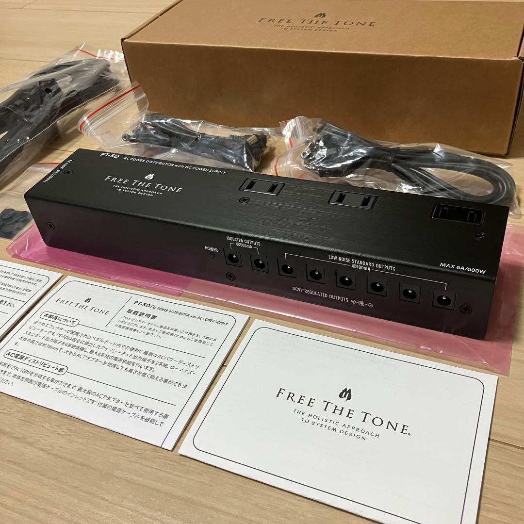 新品 未使用 FREE THE TONE PT-5D パワーサプライ