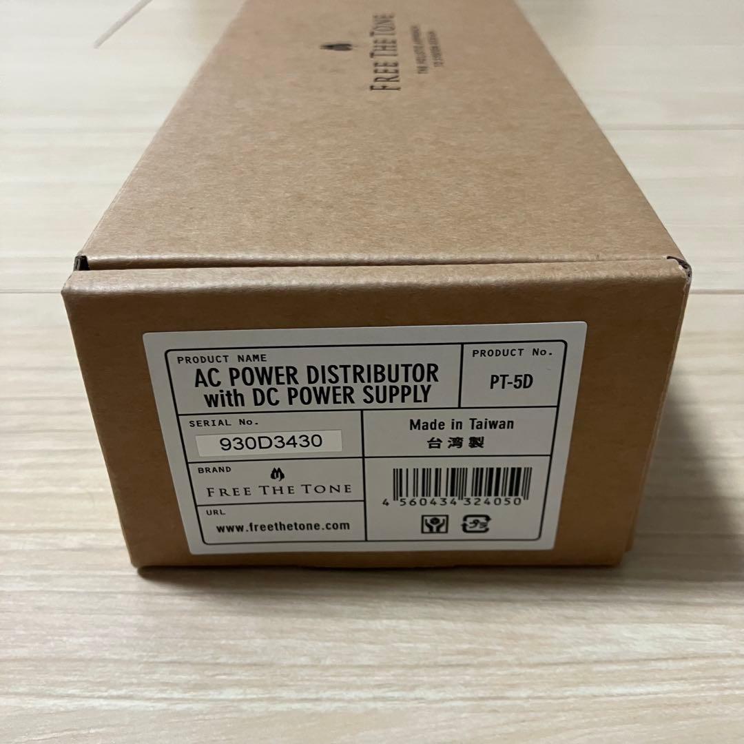 新品 未使用 FREE THE TONE PT-5D パワーサプライ