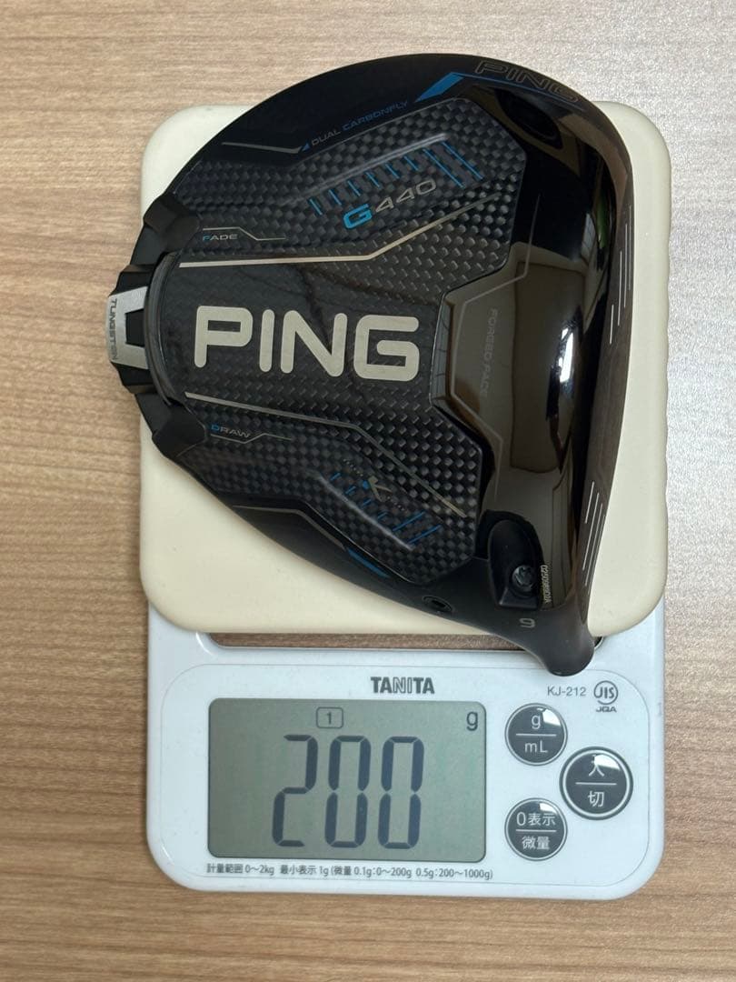 使用僅少)PING G440 K ドライバー ヘッド 9度