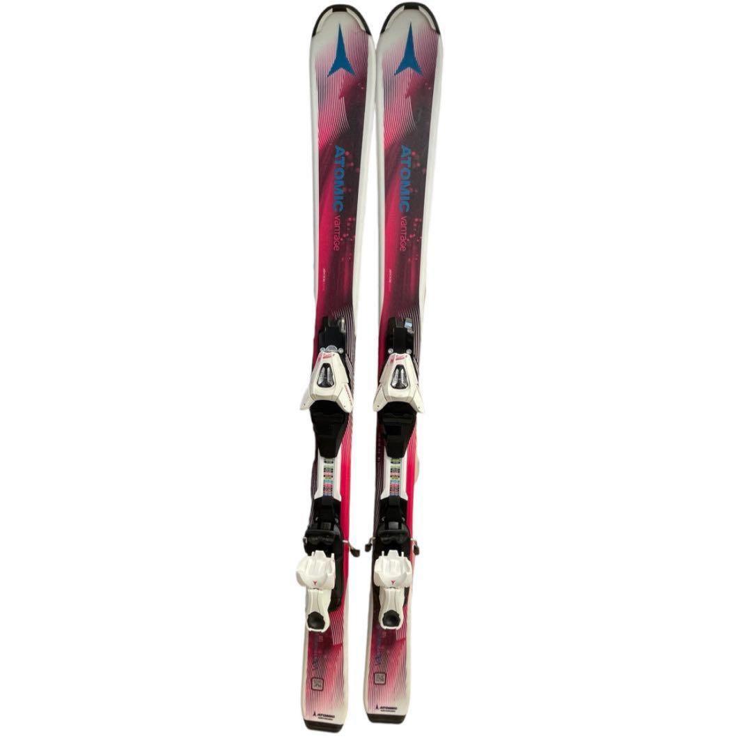 ジュニアスキーセット　ATOMIC 120cm ロシニョール　24-24.5cm
