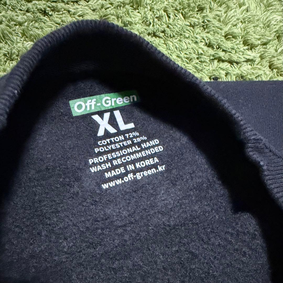 Off-Green Korea 韓国ゴルフウェア プルオーバー XLサイズ