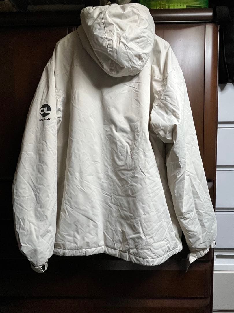 スノボウェア　OUTLAX アノラックジャケット XL ホワイト