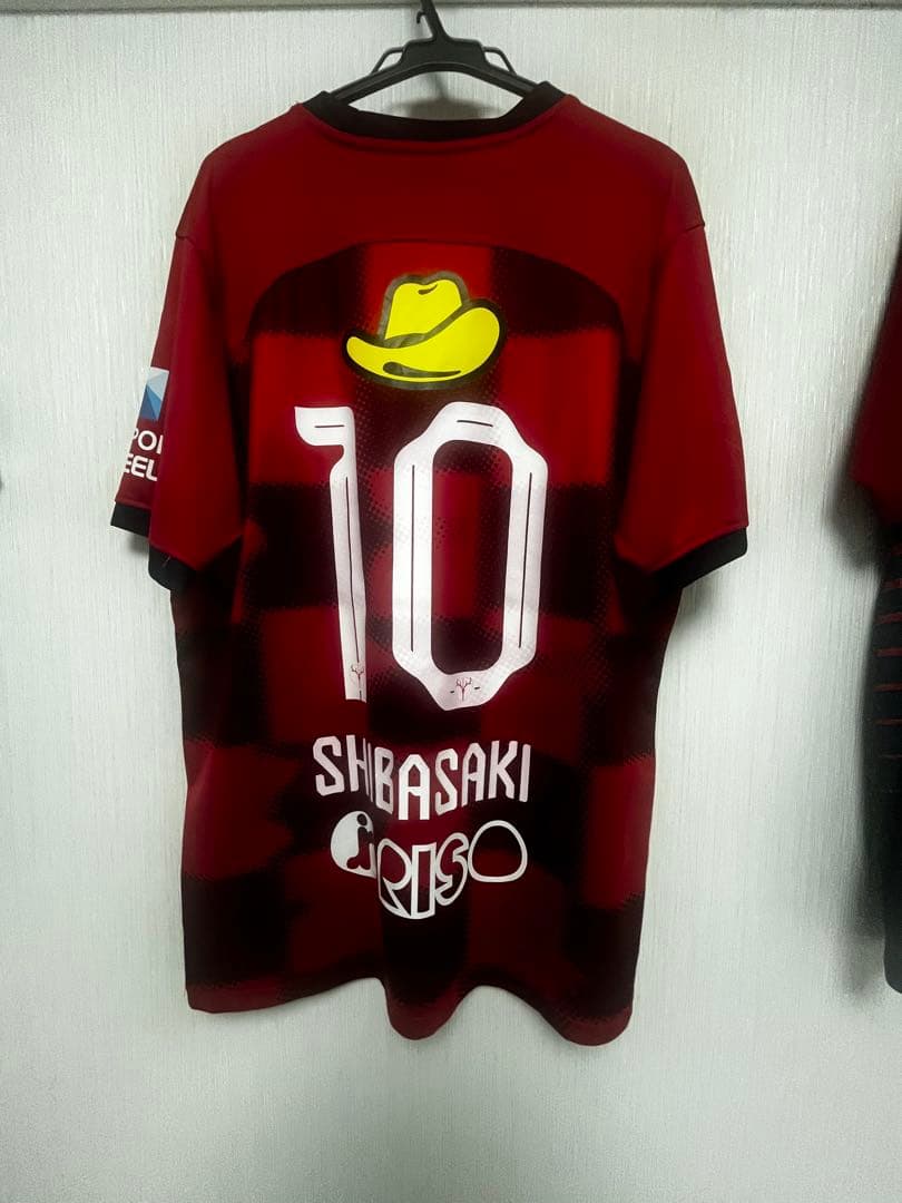 鹿島アントラーズ 柴崎岳 10番 レッドジャージ