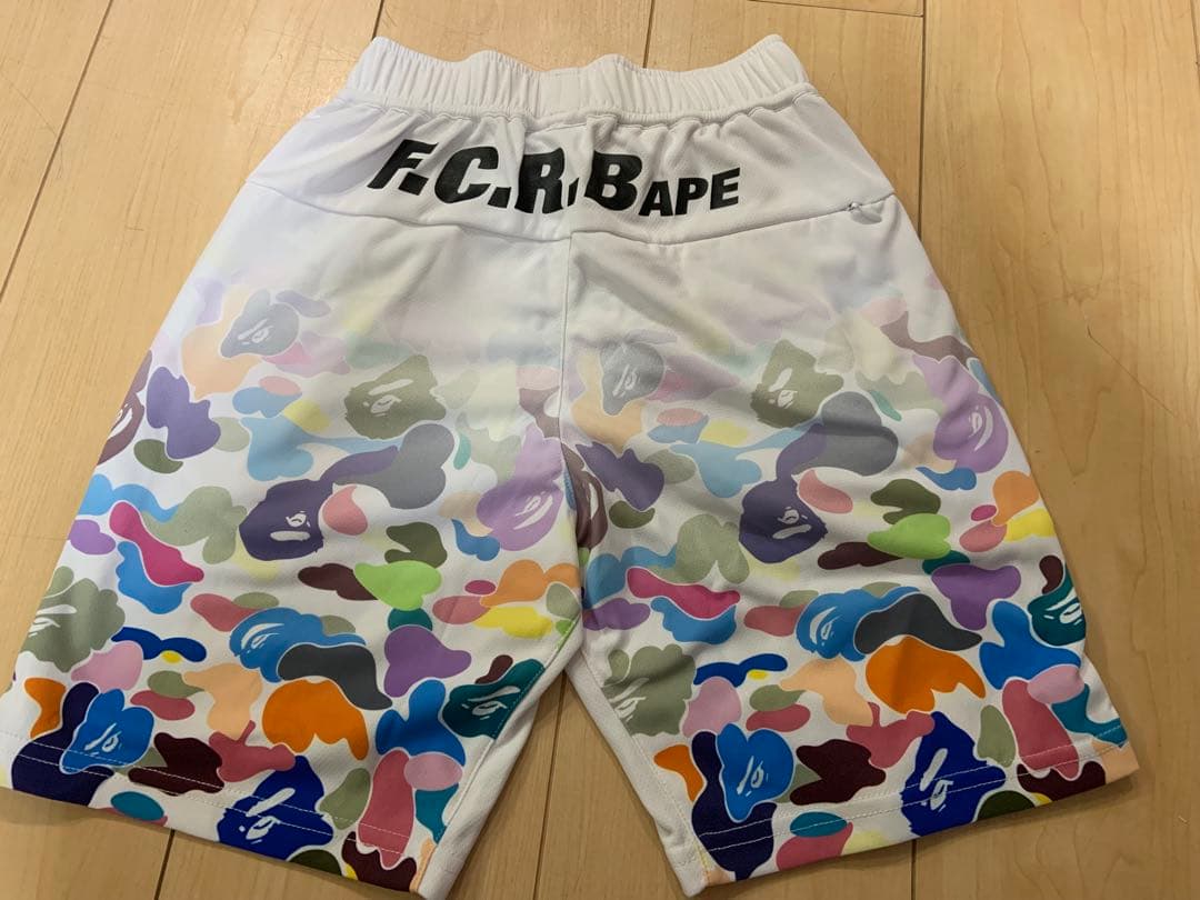 FCRB×APE サッカーパンツ 120 レアルブリストル エイプ