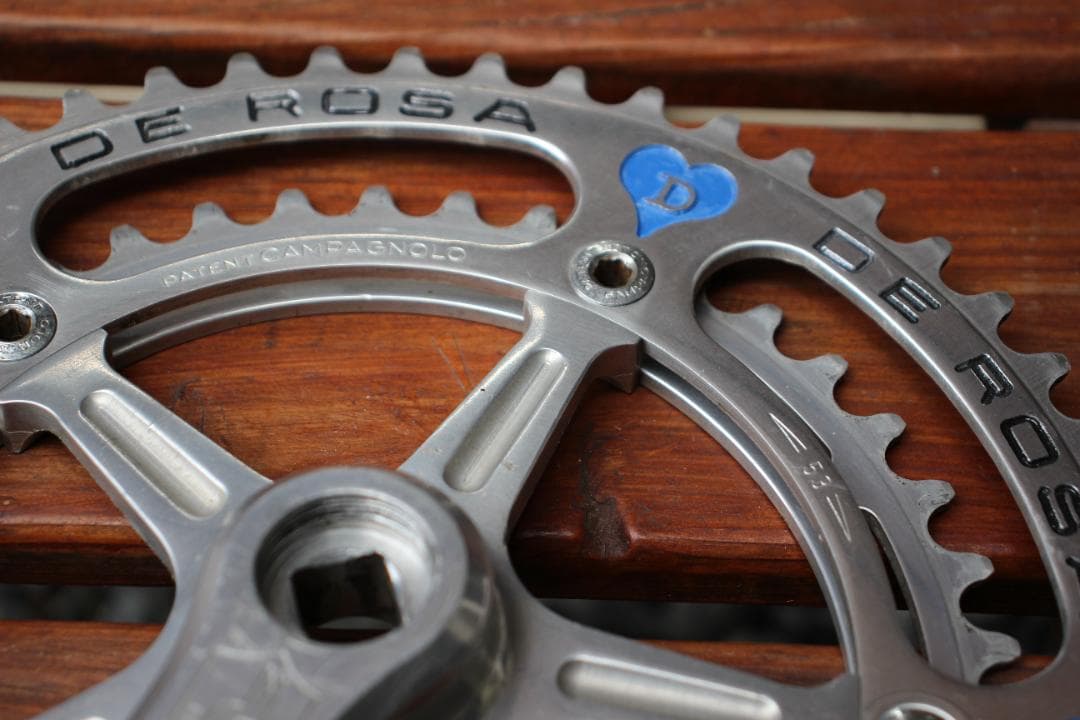 パーツ Campagnolo STRADA CRANKSET DE ROSA PANT