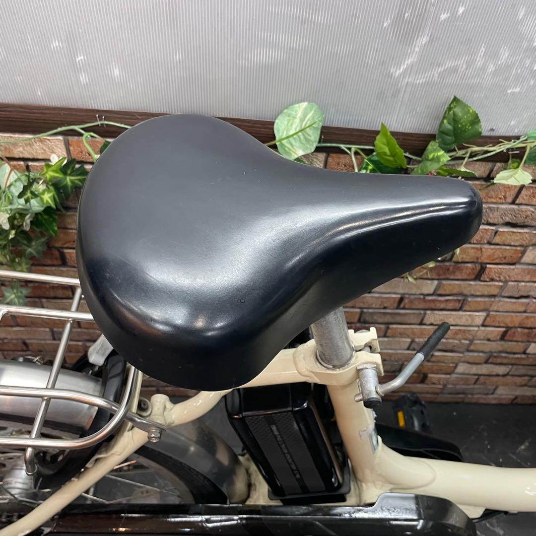 【17】電動自転車 YAMAHA PAS SION クリーム 20インチ