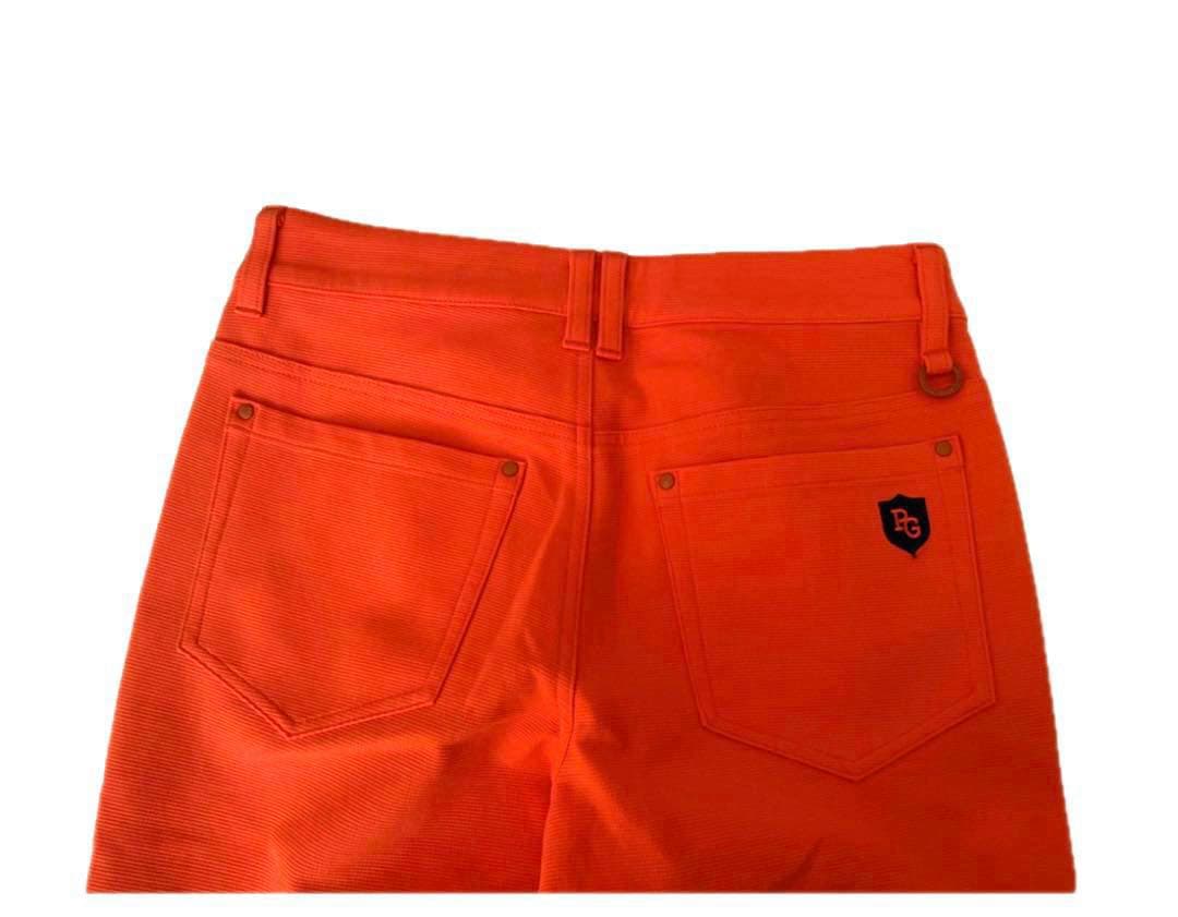 パーリーゲイツ【新品タグ付】ロングパンツ　オレンジ size1