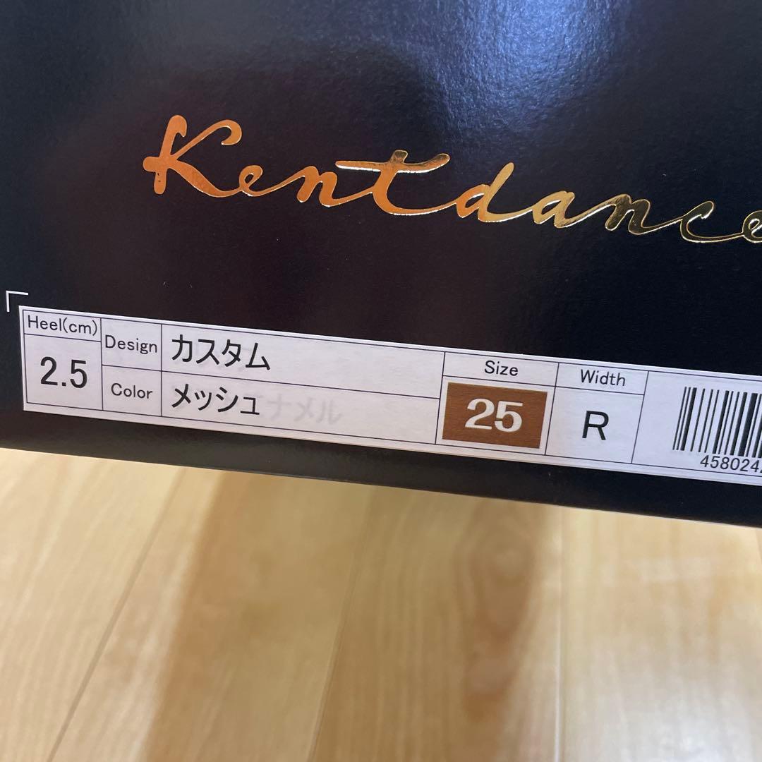 ケント　KENT 社交ダンスシューズ サイズ25㎝　R カスタムメッシュ
