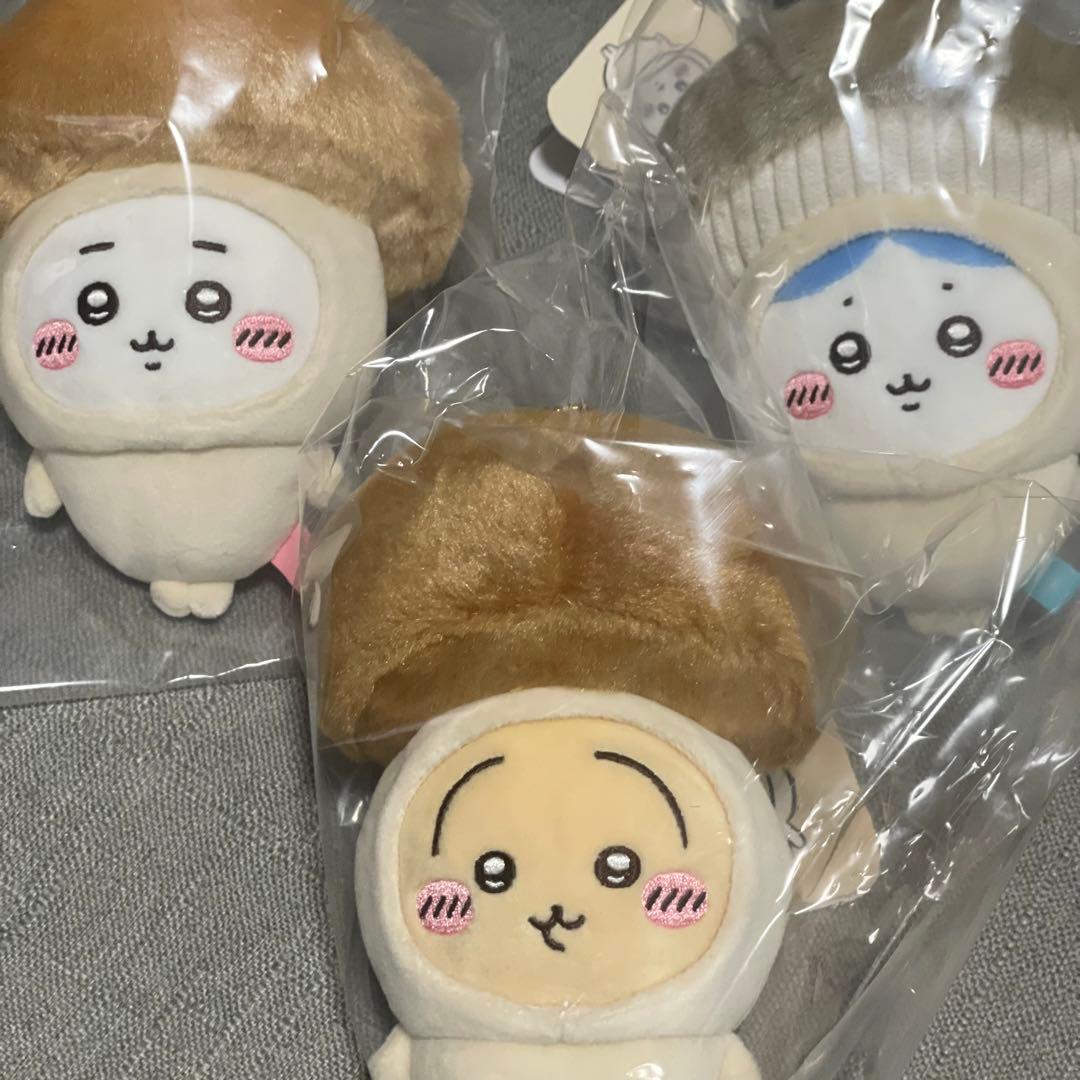 ちいかわ 季節だもん♫ マスコット ちいかわ ハチワレ うさぎ 3点セット