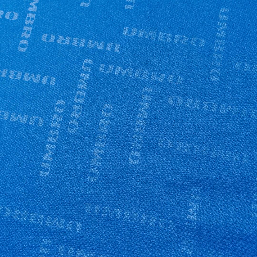 90s 香港製 UMBRO アンブロ 青色 フッドボールシャツ XLサイズ