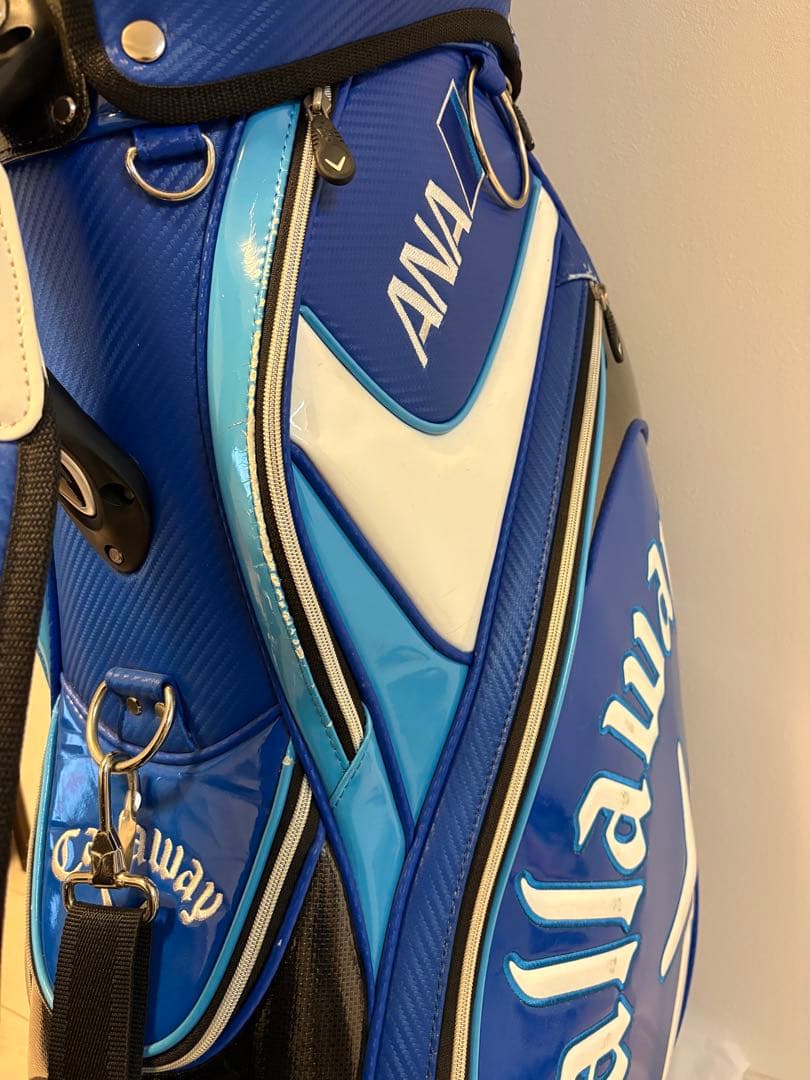 激レア　Callaway ANA キャディバッグ 青