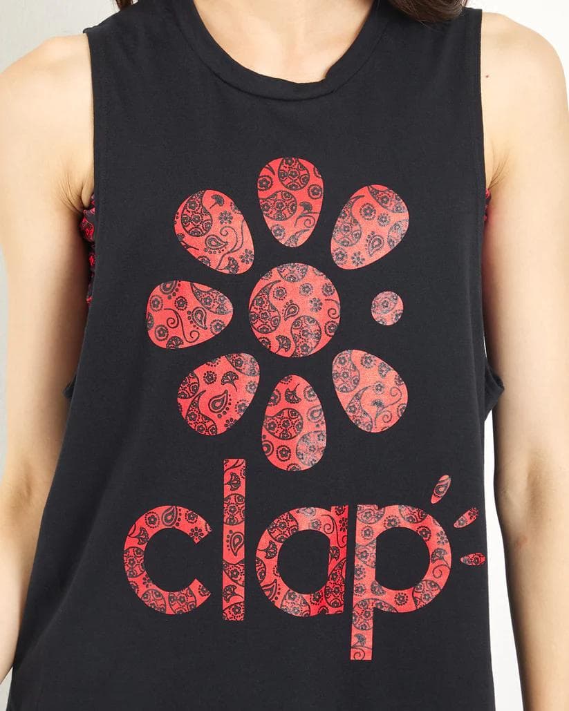 clap クラップ10月新作発売　ペイズリークラップ トレーニングタンク