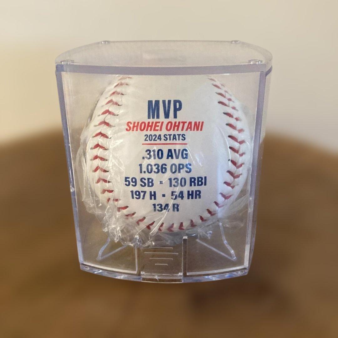 いきなり購入不可 シリアルナンバー MLB 大谷翔平 MVP 直筆サインボール