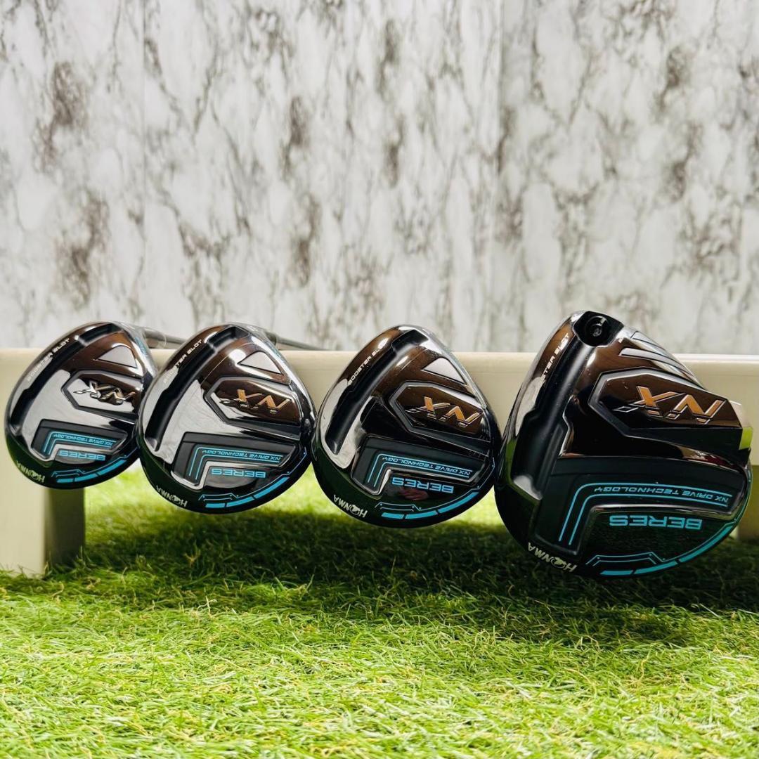【良品】ホンマ ベレスNX 1W 3W 5W 4UT ウッド4本セット S