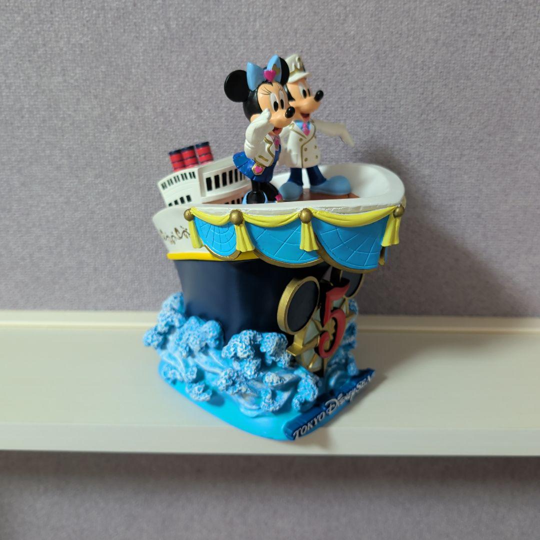 【希少品】東京ディズニーシー 5周年 ミッキー ミニー フィギュア