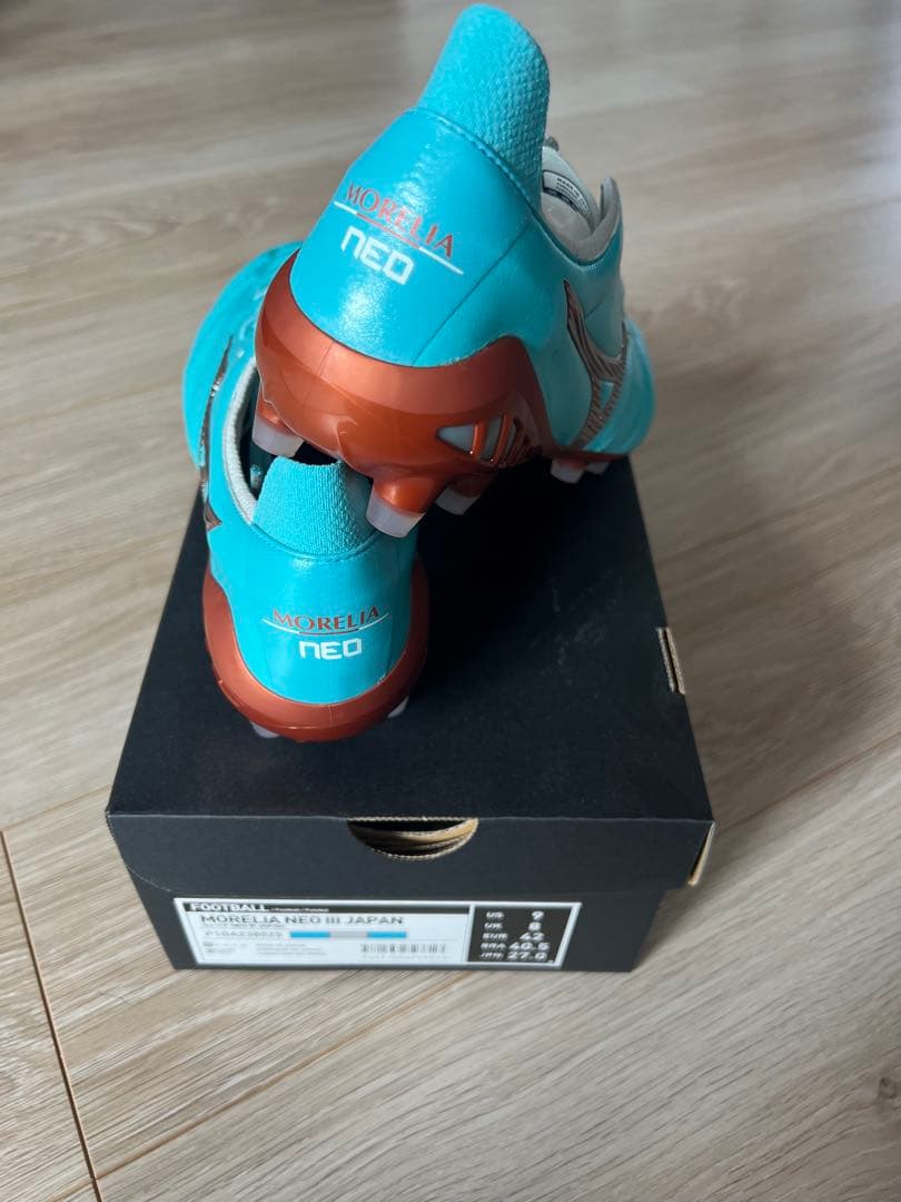 Mizuno Morelia Neo 4 ライトブルー 日本製 27.0