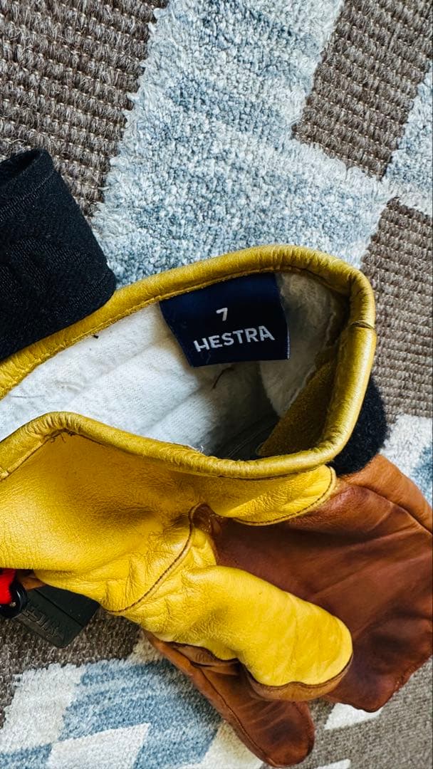 Hestra ヘストラ 3 フィンガー　サイズ　7
