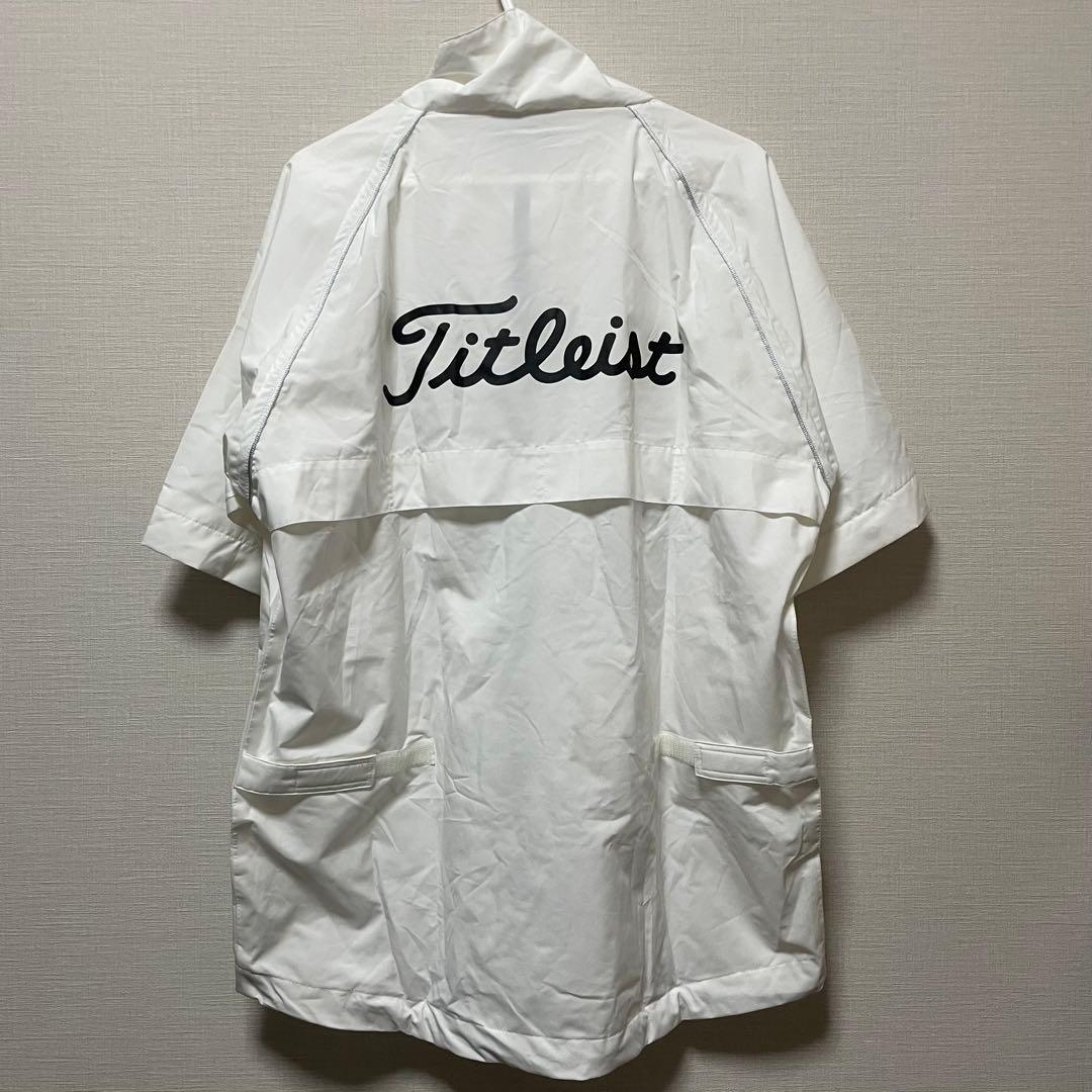 Titleist タイトリスト ホワイト ショートスリーブジャケット