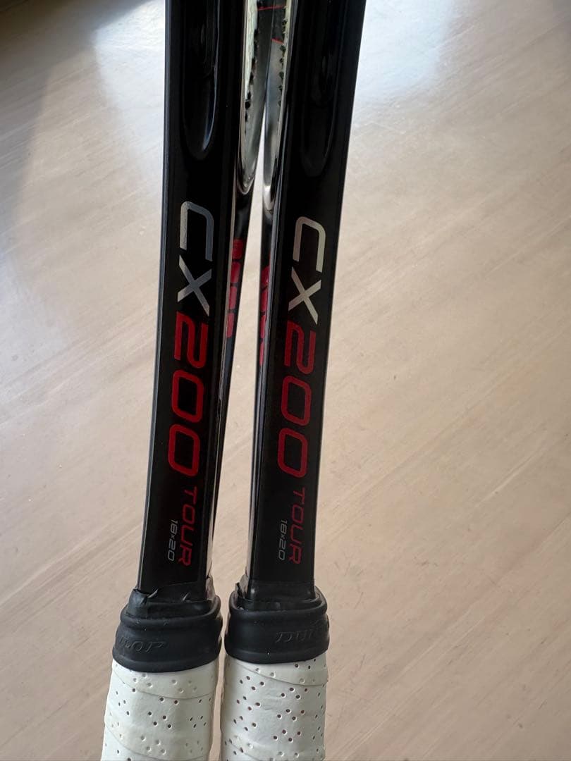 DUNLOP CX200TOUR18×20 ラケット2本セット