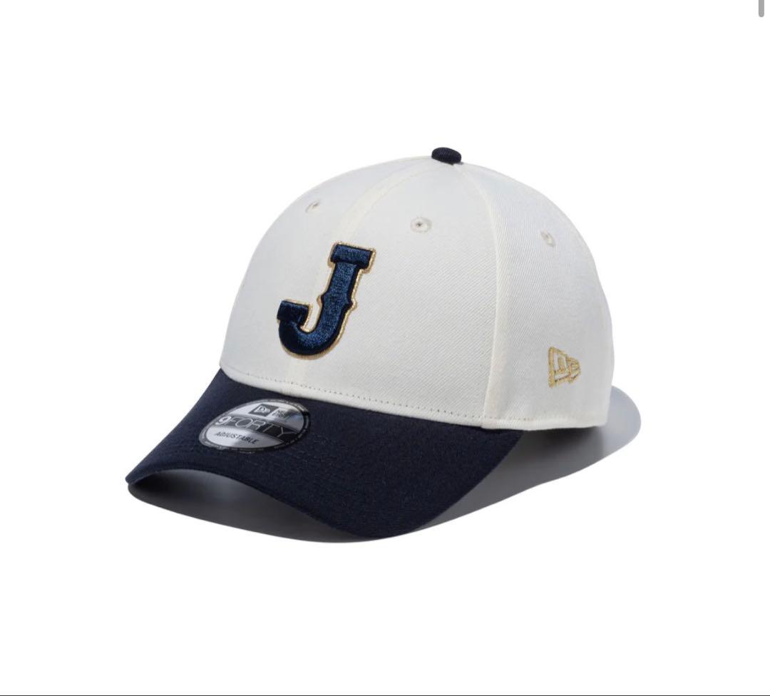 NEW ERA 9FORTY ニューエラ 帽子 WBCクロームホワイト/ネイビー
