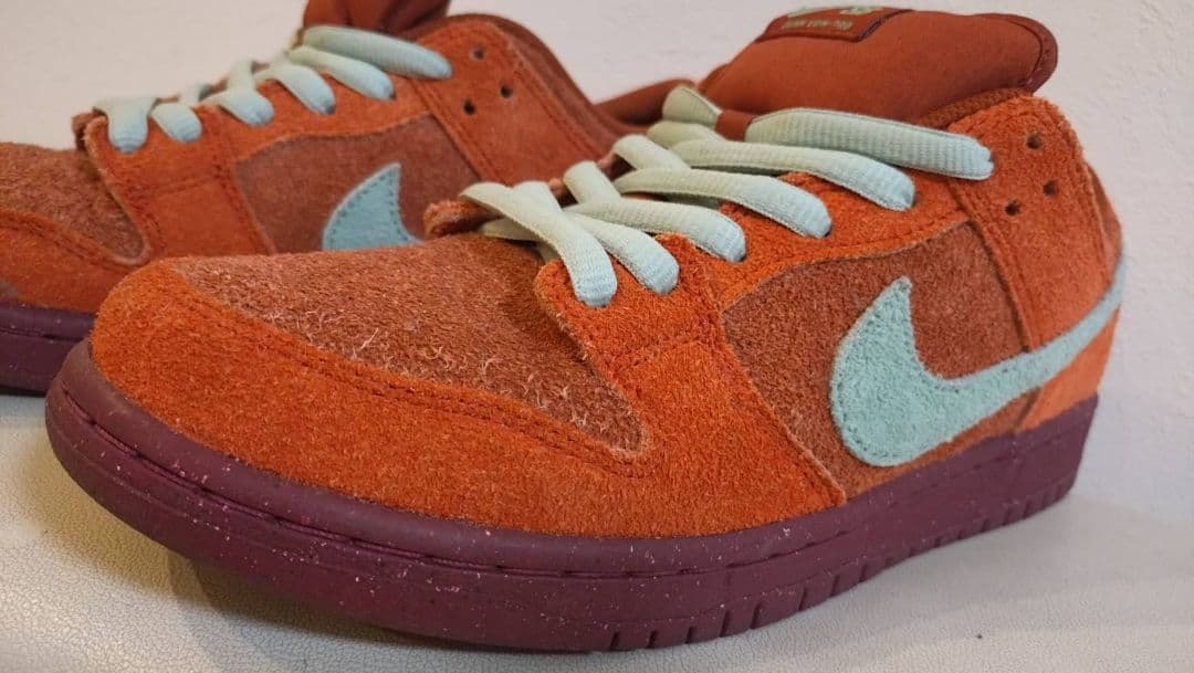 Nike Dunk Low オレンジ/アクア