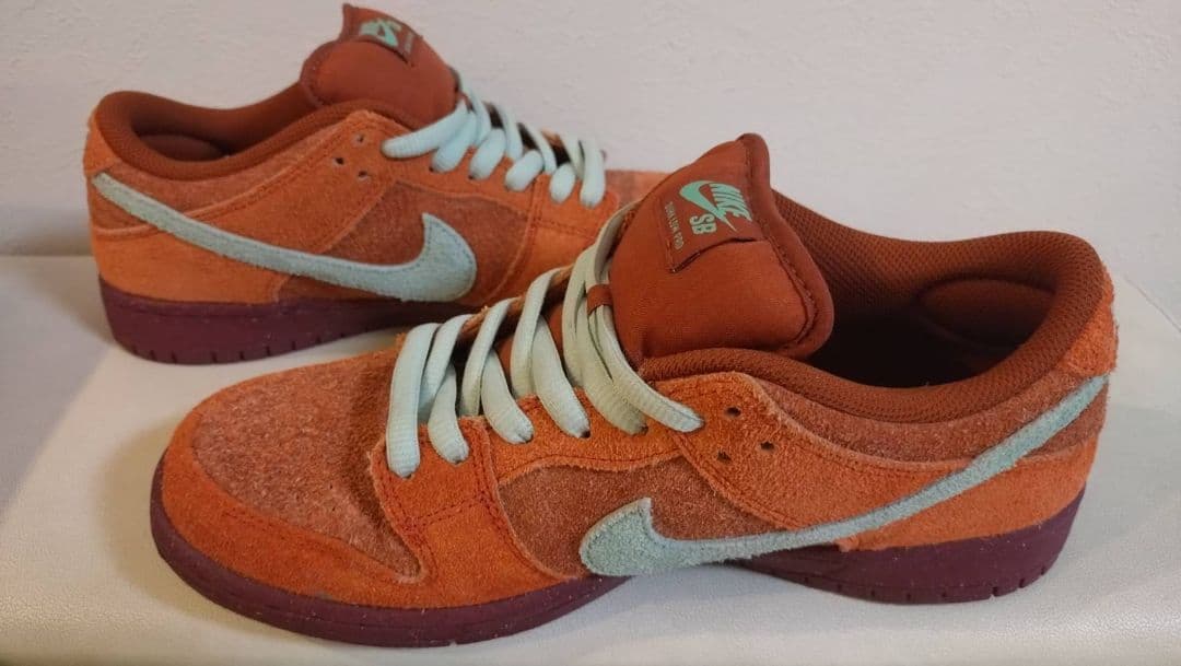 Nike Dunk Low オレンジ/アクア