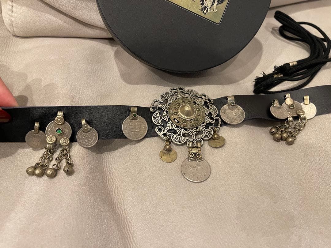 トライバルベリーダンス　ベルト　本革 B-TRIBAL 美品