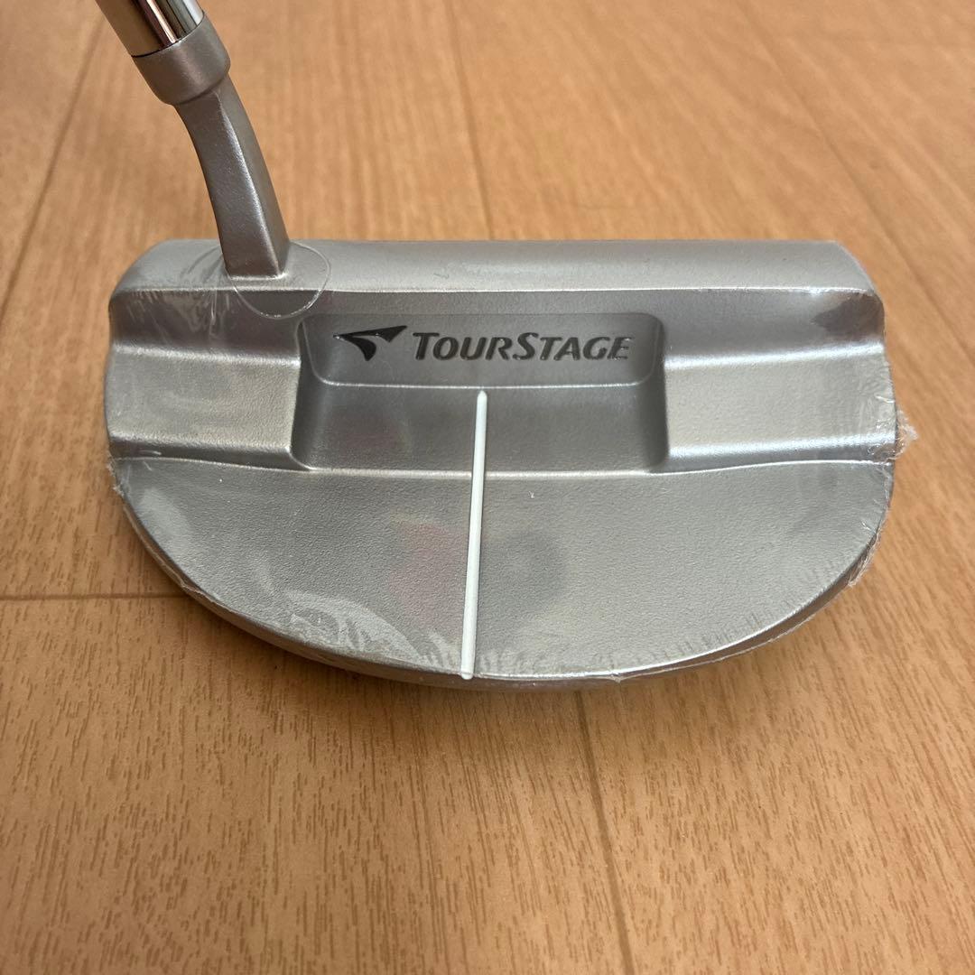TourStage シルバーパター フラットヘッド